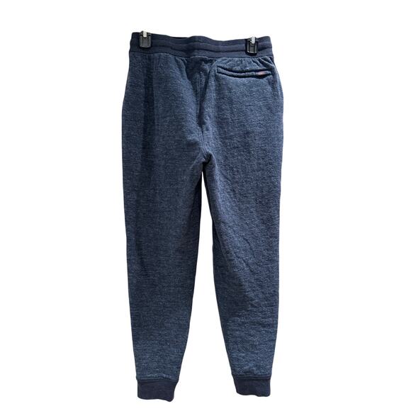 Faherty Men’s Double Knit Joggers Size Small Navy Blue - Picture 3 of 10